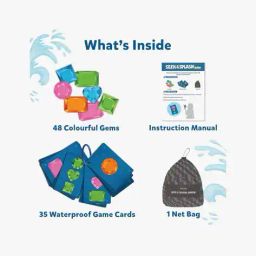 skillmatics Seek & Splash Junior Bath Time Search & Find Gems Set image 2