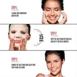 lakme Blush & Glow Lemon Sheet Mask image 2