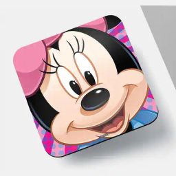 macmerise Zoom Up Minnie Single Square Coaster image 2