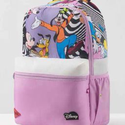 wiki Unisex Mickey Mouse Print Backpack with Adjustable Straps image 2