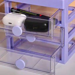 market 99 Rectangular Plastic 3-Layer  Drawer image 2