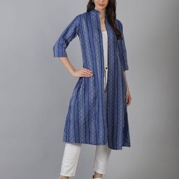 enchanted drapes Printed Front-Open Shrug image 3