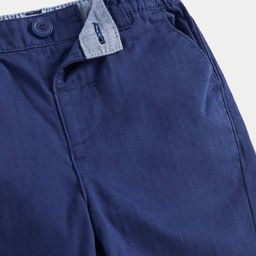 mothercare Flat-Front Trousers with Button Closure image 3