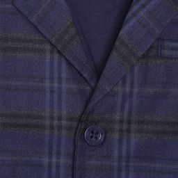 mini klub Checked Sleeveless Jacket with Notched Lapel image 3
