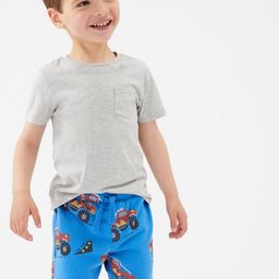marks & spencer Graphic Print Shorts with Drawstring Waist image 4
