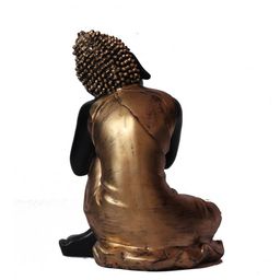 ecraftindia Handcrafted Lord Buddha Resting on Knee image 3