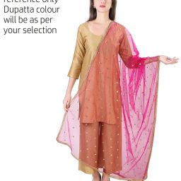 studio shringaar Embroidered Net Dupatta image 3