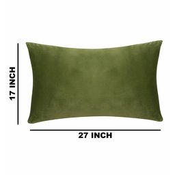 the conversion Set of 2 Rectangular Cushion Covers 27" x 17" image 3