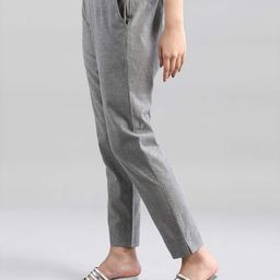 aurelia Flat-Front Pants with Insert Pockets image 3