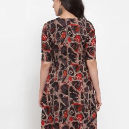 indibelle Abstract Print Long length Shrug image 3