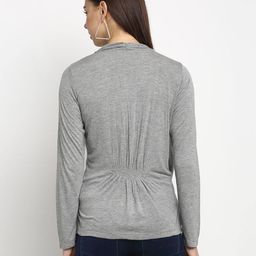 rute Open-Front Full Sleeves Shrug image 3