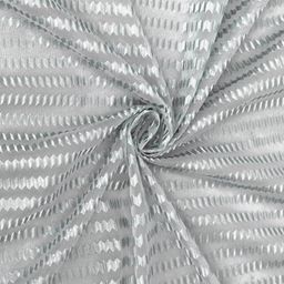 cortina eyelet curtain Set of 4 Polyester Sheer Window Net Curtains image 3