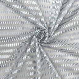 cortina eyelet curtain Set of 4 Polyester Sheer Long Door Net Curtains image 3