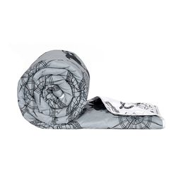 divine casa Set of 2 Printed Microfiber Reversible Single Comforters image 3