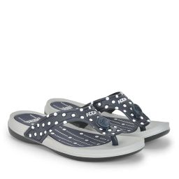 adda Geometric Print Slip-On Thong Flip-Flops image 3