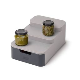 joseph joseph Compact 3-Tier Shelf Organiser with Drawer for Cabinet image 3
