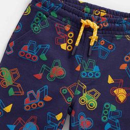 mothercare Printed Joggers with Drawstring Waist image 3
