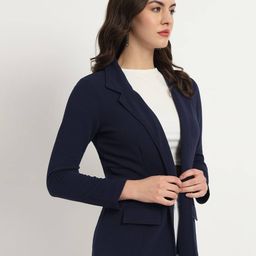zastraa Women Front-Open Slim Fit Blazer image 3
