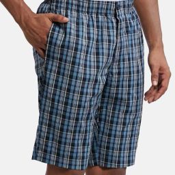jockey Men Checked Regular Fit Bermudas image 3
