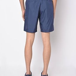 reebok Logo Print Shorts with Elasticated Drawstring Fastening image 3