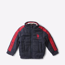 u.s. polo assn. Zip-Front Puffer Jacket with Detachable Hood image 3
