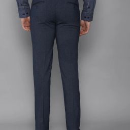 louis philippe Flat-Front Trousers with Insert Pockets image 3