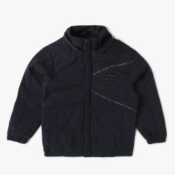 fort collins Boys Placement Print Zip-Front Jacket with Hood image 3
