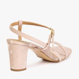 hi-attitude Strappy Block Heels with Buckle Fastening image 3