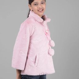 crimsoune club Faux Fur Jacket with Button Closure image 3