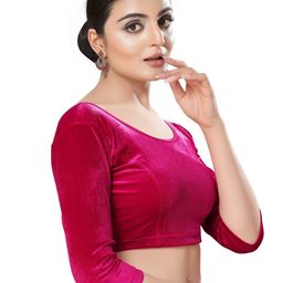 vamas Women Round-Neck Slip-On Blouse image 3