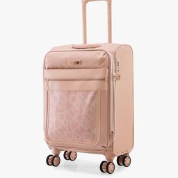 dkny Unisex Brand Print After Hours Cabin Trolley Bag image 3