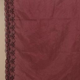 project eve Embroidered Dupatta with Scalloped Hem image 3