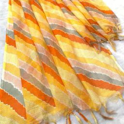 akshadeep Women Stripes Dupatta image 3