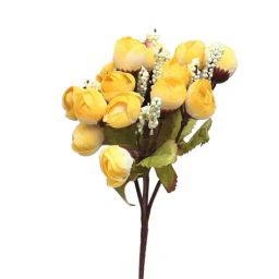 homesake Set of 2 Artificial Rose Flower Bunches image 3