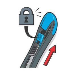 maped Zenoa Cutter with Auto Lock Mechanism image 3