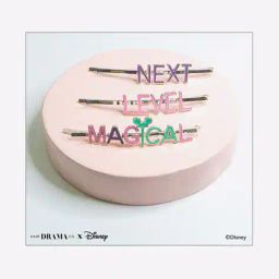 hair drama co. Set of 3 Disney Mickey Hair Pins image 3