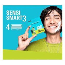 bombay shaving company Sensi Smart 3 Razor Cartridge for Men image 3