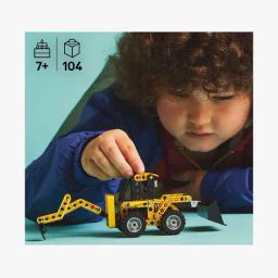 lego Technic Backhoe Loader Construction Toy Vehicle Set image 3