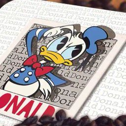 macmerise Hello Mr Donald Square Single Coaster image 3