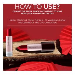 colorbar Take Me As I Am Vegan Matte Lipstick-Bare Dare image 3