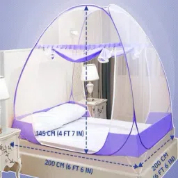 classic mosquito net Colourblock Foldable Mosquito Net  image 3