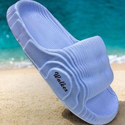 trz Men Patterned Slides image 4