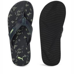 puma Typographic Print Stylised Toe Flip-Flops image 4