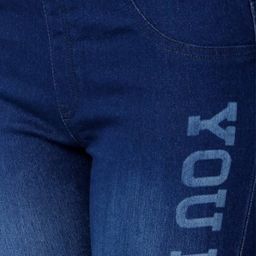 naughty ninos Typographic Print Slim Fit Jeggings image 4