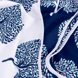 divine casa Leaf Print Reversible Single Dohar image 4