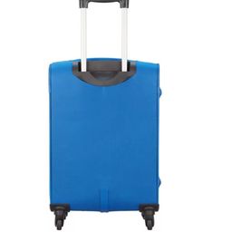 vip Typographic Print Trolley Bag with Number Lock image 4