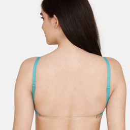 zivame Basics Double Layered Non-Wired Non-Padded Full Coverage Backless Bra image 4