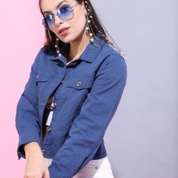 freehand Button-Front Trucker Jacket image 4