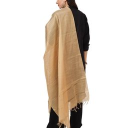 a r silk dupatta hub Chanderi Dupatta with Tassels image 4