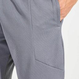 styli Flat-Front Knit Shorts with Drawstring image 4